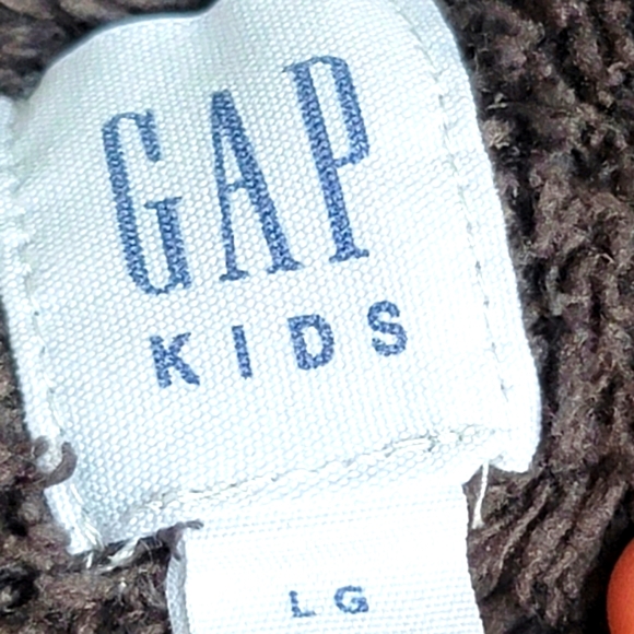 GAP Kids Camo Arch Logo Full-Zip Sweater Hoodie Size L - Picture 9 of 12
